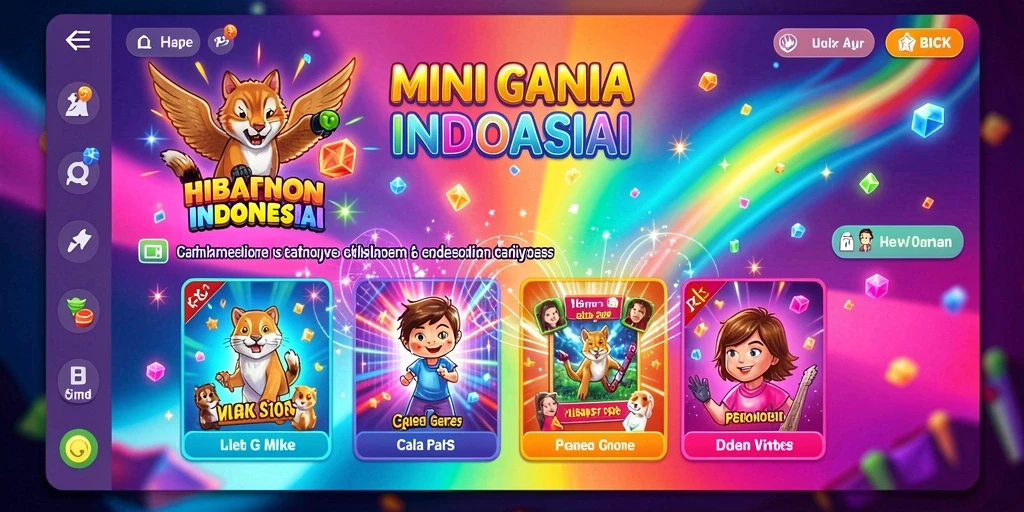 Ragam permainan yang menghibur dan menantang.