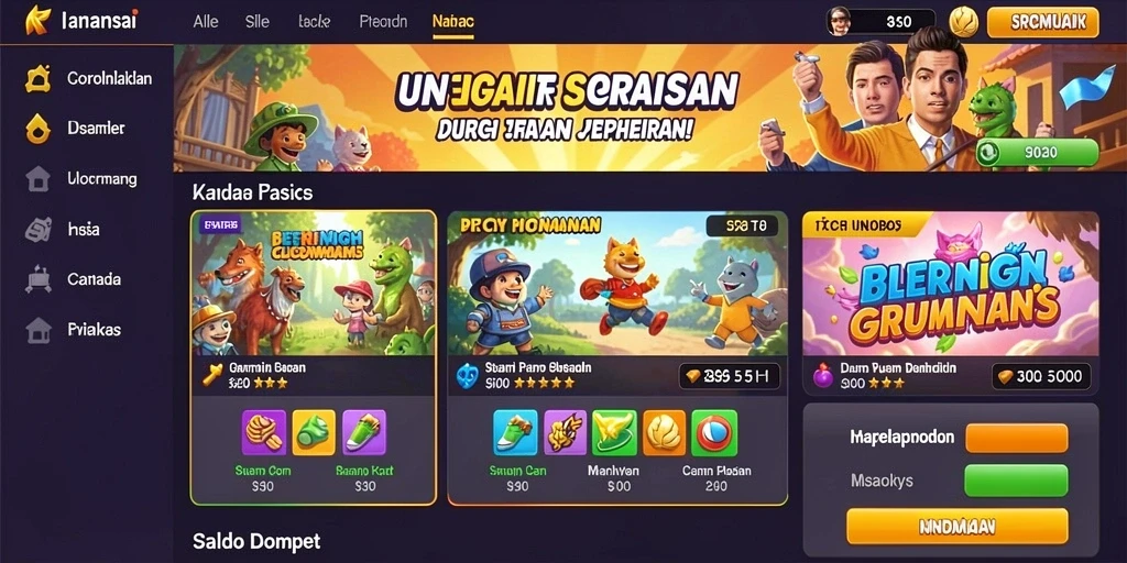 Event mingguan yang memberikan banyak hadiah menarik.