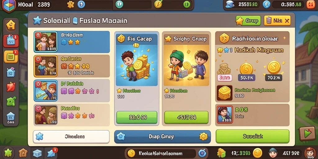 Screenshot menggambarkan salah satu level baru yang menantang.