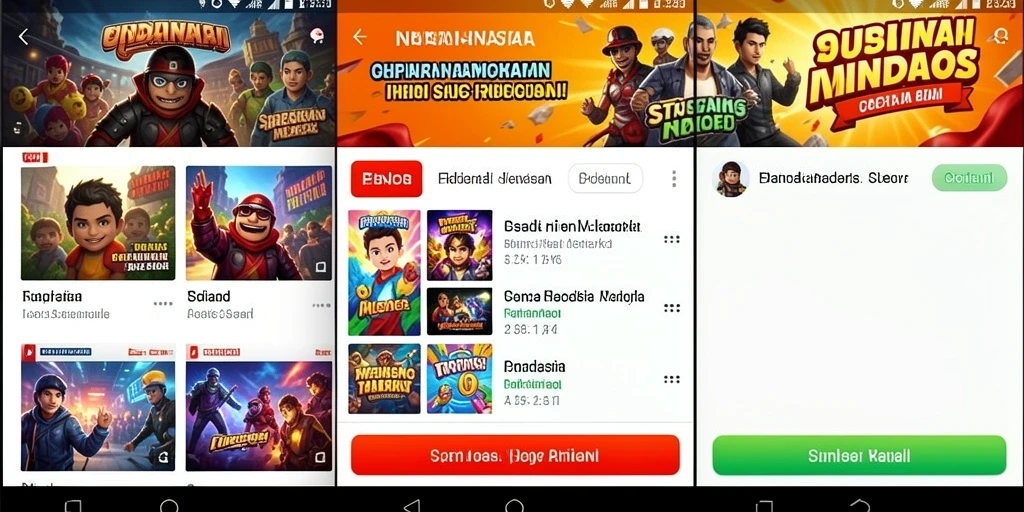 Tampilan grafis yang memukau dengan karakter unik.