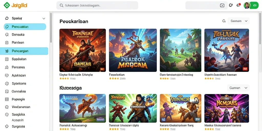 Grafik yang memukau dan efek visual menarik.